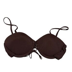 Andi Bagus Brown Bikini Top